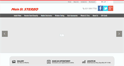 Desktop Screenshot of mainststereo.com